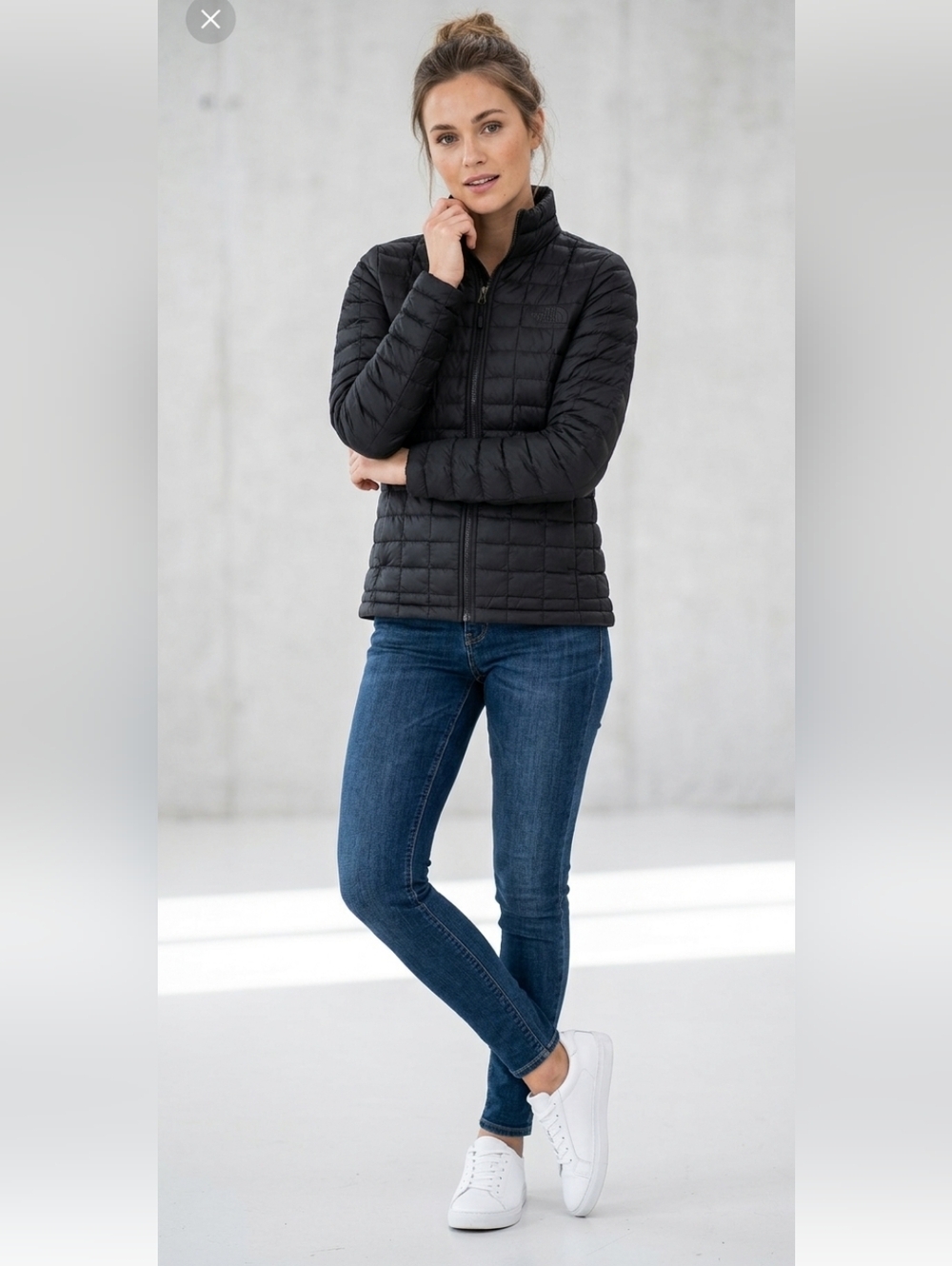 The North Face Women's Black Quilted Puffer Jacket